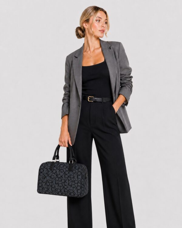 Calvin Klein - Club Dot Black-White Handbag
