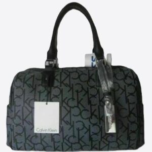 Calvin Klein - Club Dot Black-White Satchel Handbag