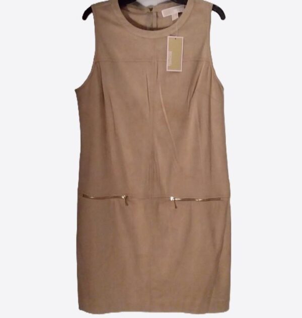 Michael Kors - Beige Khaki Sleeveless Dress