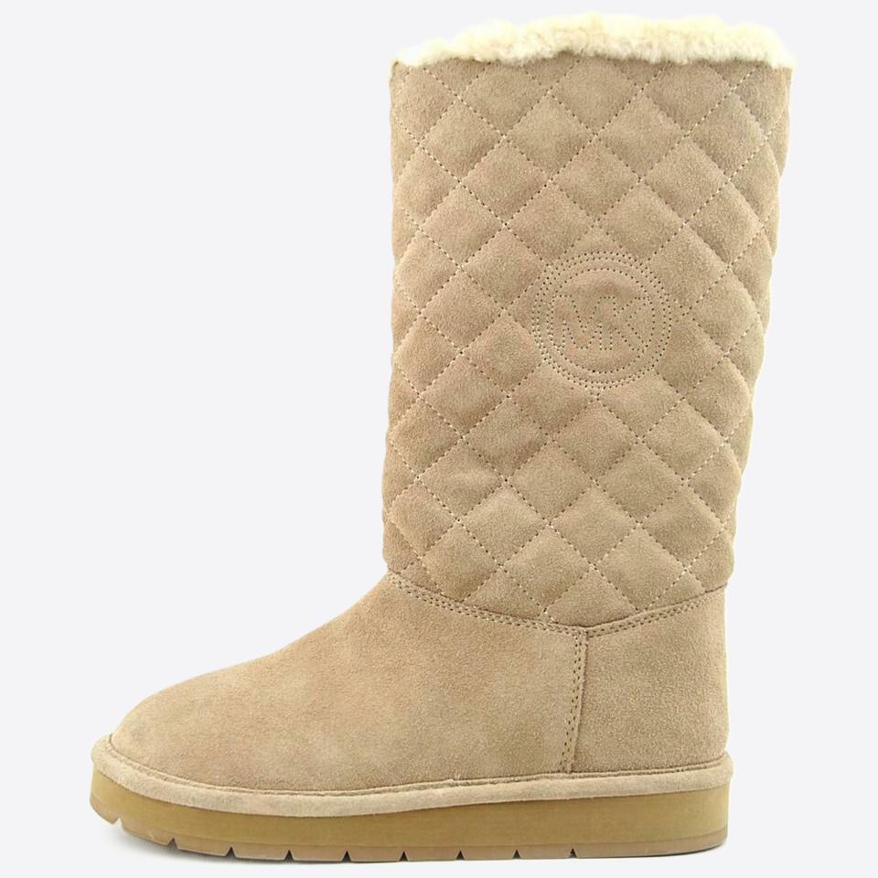 Michael Kors - Beige Sandy Quilted Boot Women - Image 1