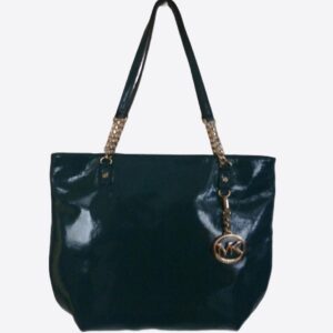 Michael Kors - Jet Set Chain Item Leather Green Tote Bag
