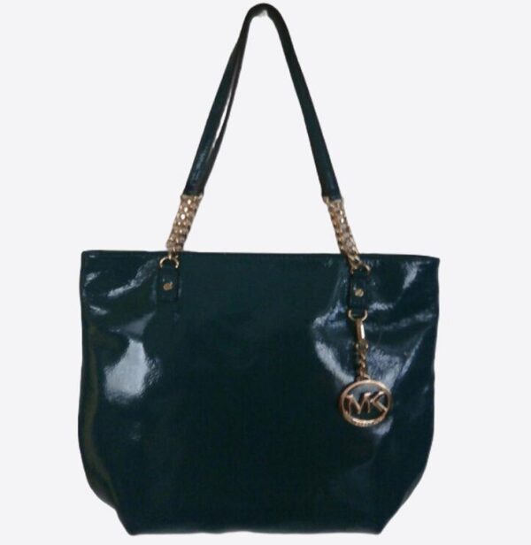 Michael Kors - Jet Set Chain Item Leather Green Tote Bag