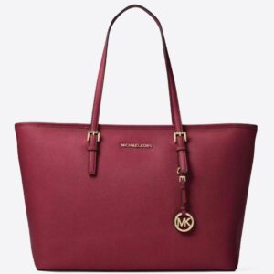 Michael Kors - Jet Set Cherry Laptop Medium Travel Tote Handbag