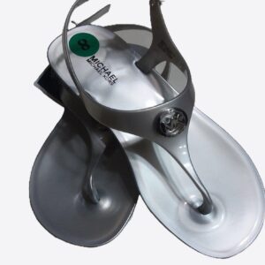 Michael Kors - Silver Flat Sandals