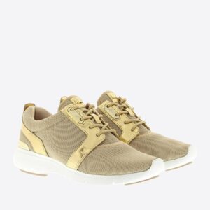 Michael Kors - Women's Amanda Mesh Gold Sneaker