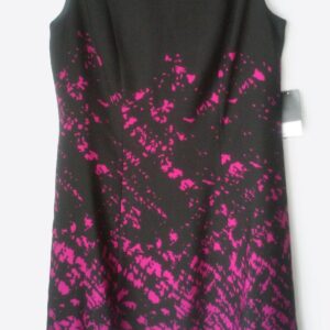 Nine West - Black-Purple Splotch Dress Gypsy Combo