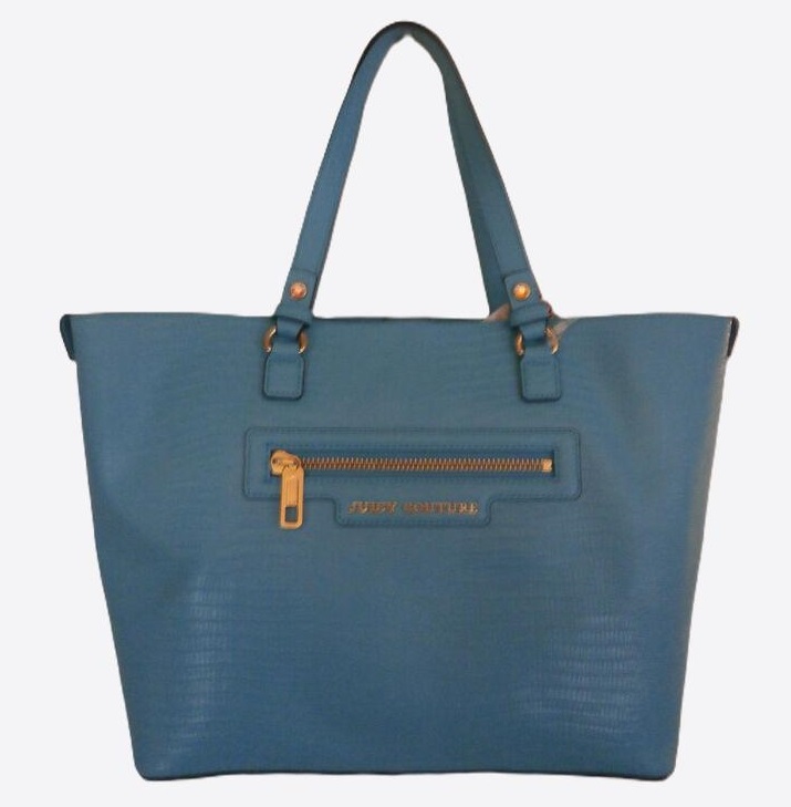 Juicy Couture - Large Sophia Blue Leather Bag - Image 2