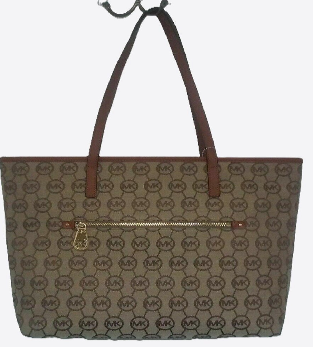 Michael Kors - Montauk Jacquard Signature Logo Large Tote - Image 1
