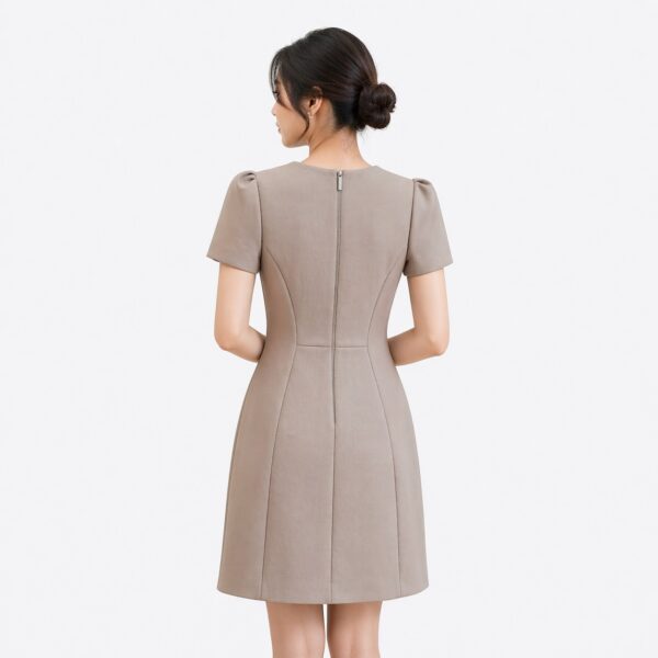 Calvin Klein - Scuba Short Sleeve Oyster Dress - Image 2