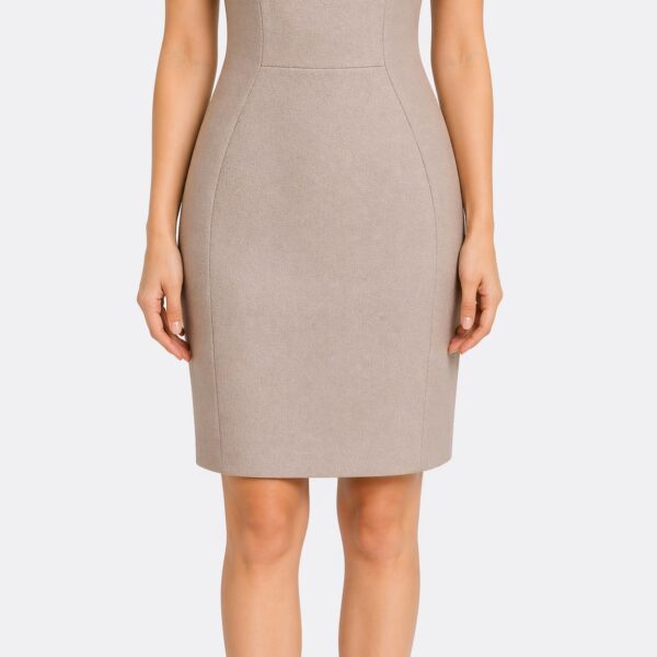 Calvin Klein - Scuba Short Sleeve Oyster Dress - Image 6