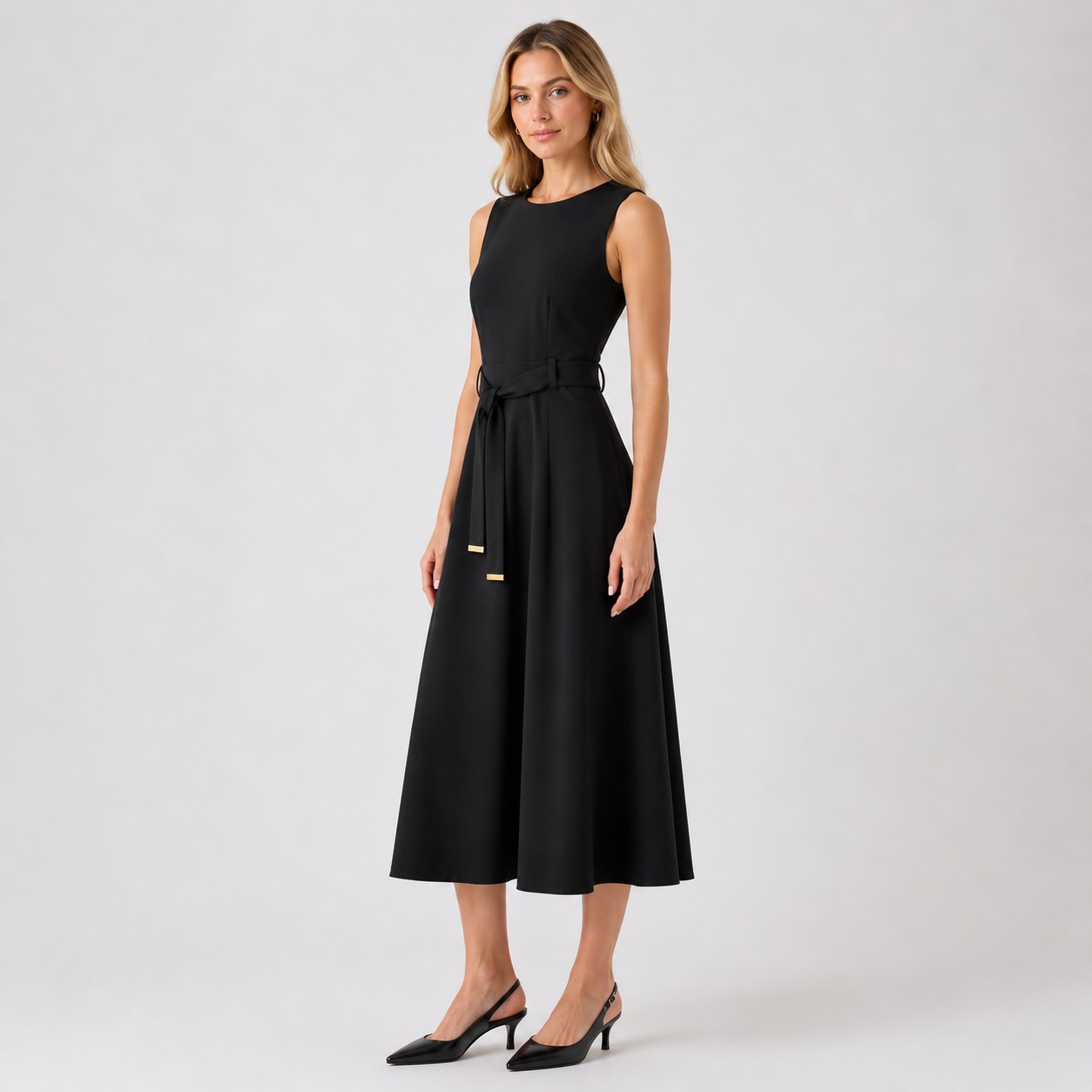 Calvin Klein  CD6C1F14 Black Dress