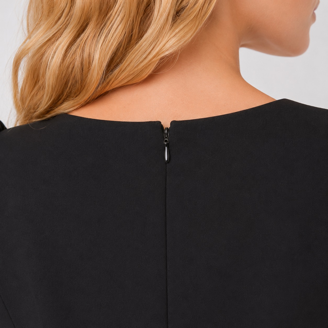 Calvin Klein - Black Bow on Shoulder Dress - Image 5