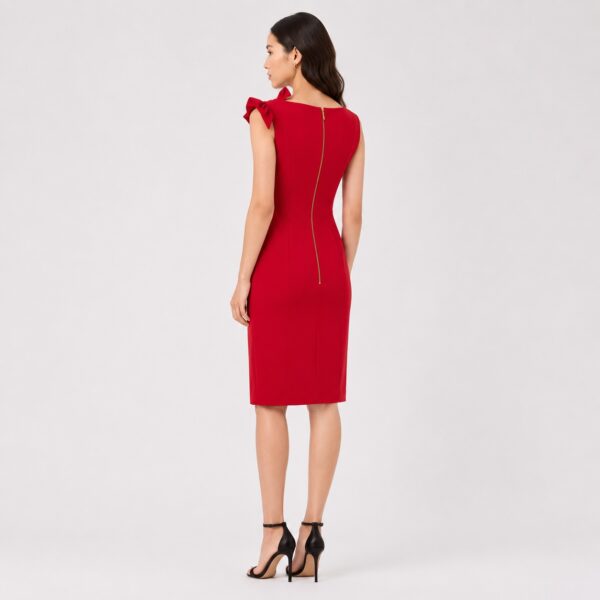 Calvin Klein - Boat Neck Shoulder Bow Dress - Image 2