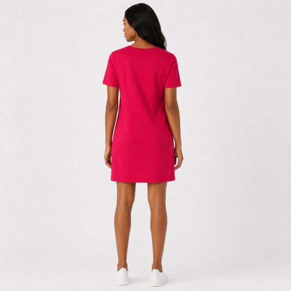 Calvin Klein - Lipstick T-Shirt Short Sleeve Dress - Image 2