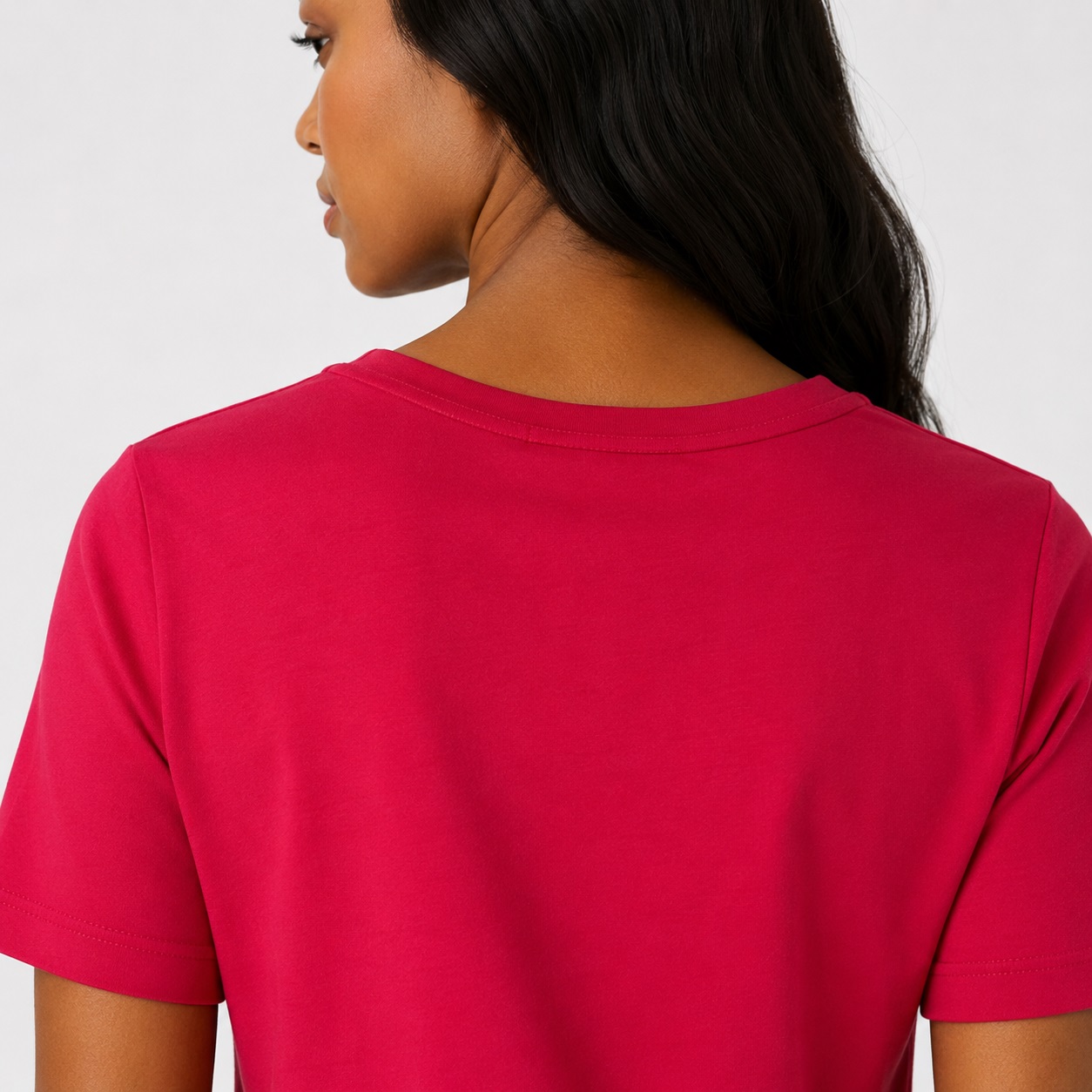 Calvin Klein - Lipstick T-Shirt Short Sleeve Dress - Image 5