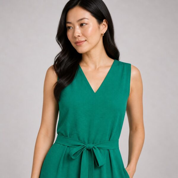 wrap dress for graduation Women's Jordan Dress by Fore All, Green/White, Small