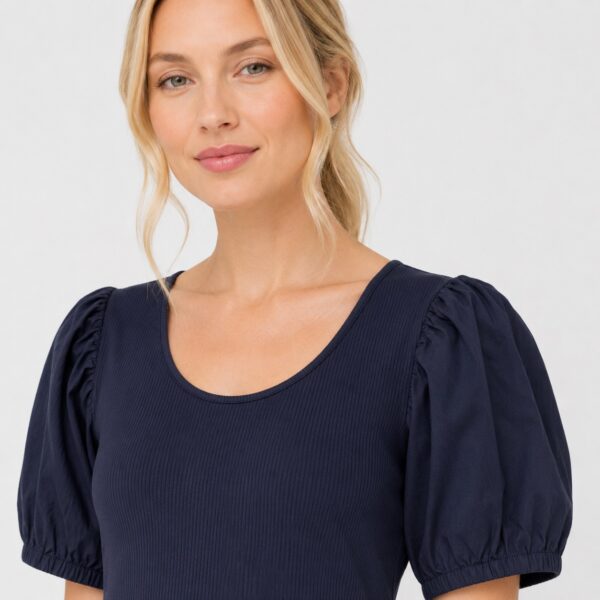 J. Crew - Navy Short Sleeve Knee Lenght Dress - Image 3