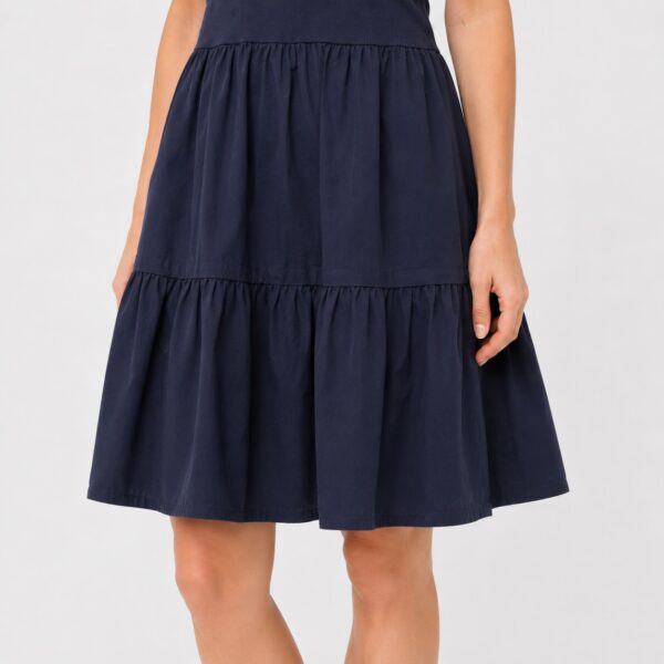 J. Crew - Navy Short Sleeve Knee Lenght Dress - Image 5