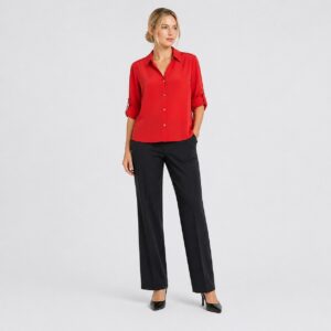 Michael Kors - Sangria QS640TIBD4 Dress Shirt