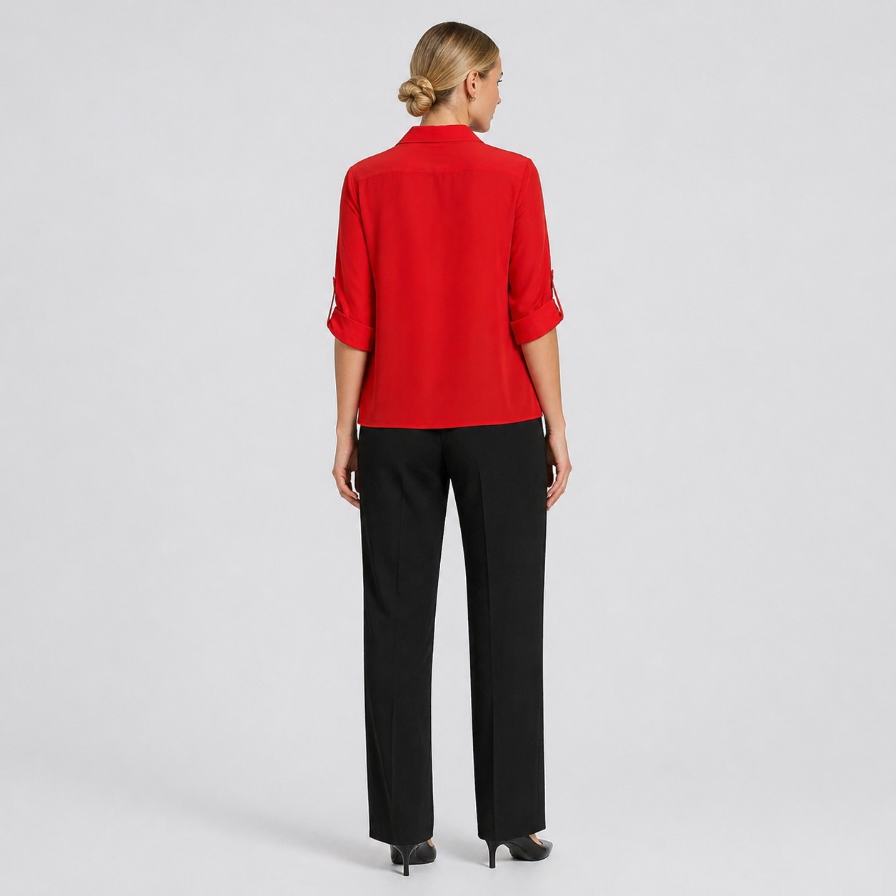 Michael Kors - Sangria QS640TIBD4 Dress Shirt - Image 2
