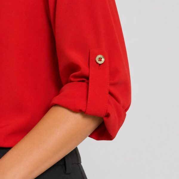 Michael Kors - Sangria QS640TIBD4 Dress Shirt - Image 4