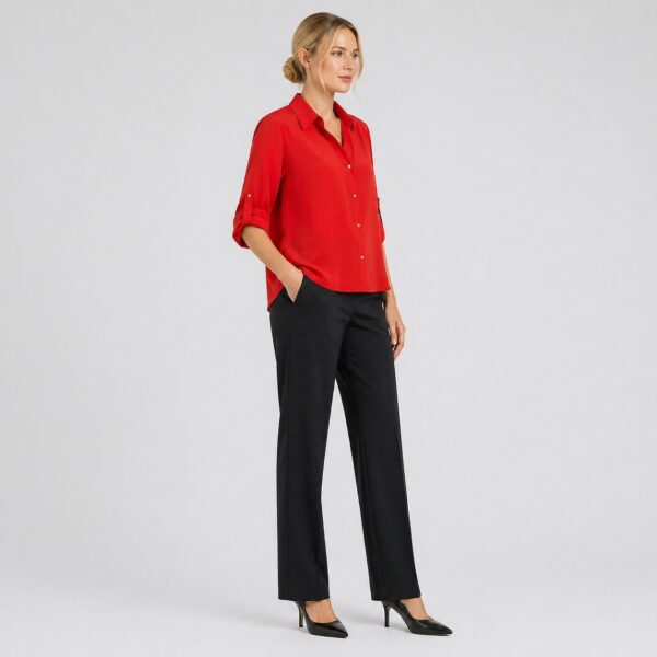 Michael Kors - Sangria QS640TIBD4 Dress Shirt - Image 6