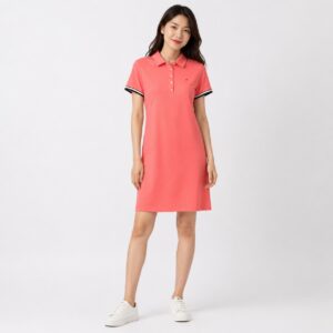 Tommy Hilfiger - Coral Short Sleeve Polo Dress