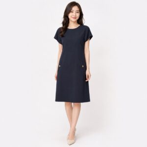 Tommy Hilfiger - Dark Navy Faux Pocket Dress