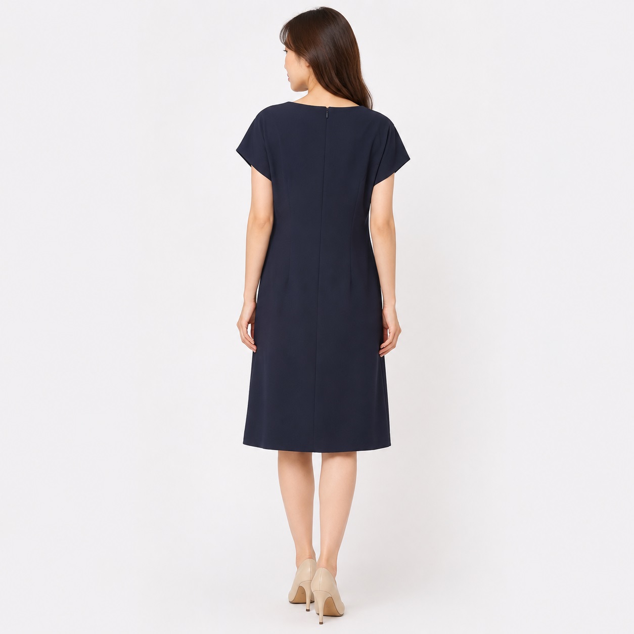 Tommy Hilfiger - Dark Navy Faux Pocket Dress - Image 2