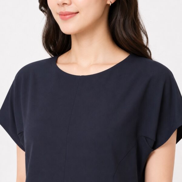 Tommy Hilfiger - Dark Navy Faux Pocket Dress - Image 3