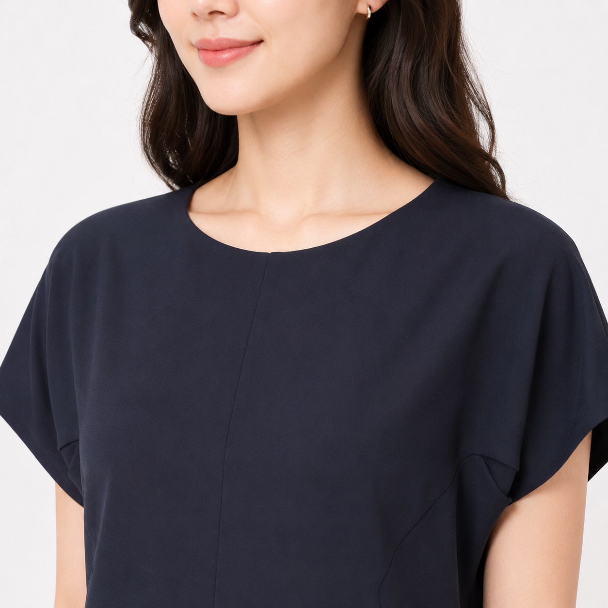 Tommy Hilfiger - Dark Navy Faux Pocket Dress - Image 3