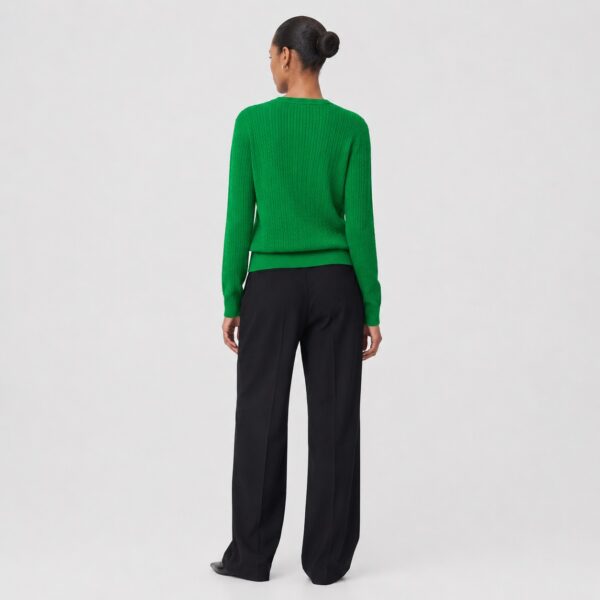 Tommy Hilfiger - Green Cable-Knit Sweater - Image 2
