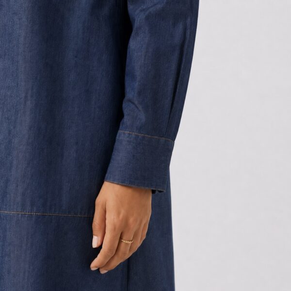 Tommy Hilfiger - Shirt Denim Half-Down Button Dress - Image 4