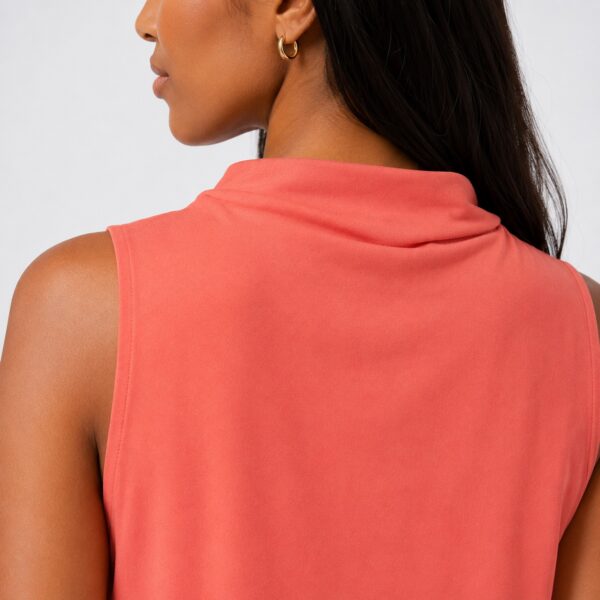Calvin Klein - Sleeveless Half Turtleneck Top - Image 4