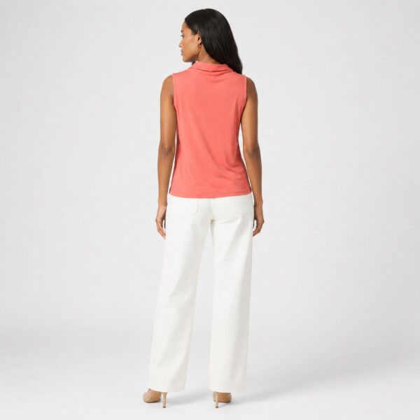 Calvin Klein - Sleeveless Half Turtleneck Top - Image 5