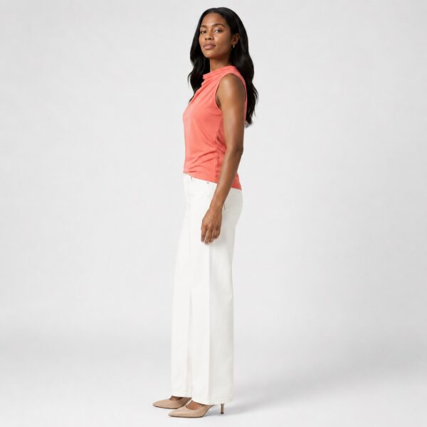 Calvin Klein - Sleeveless Half Turtleneck Top - Image 6