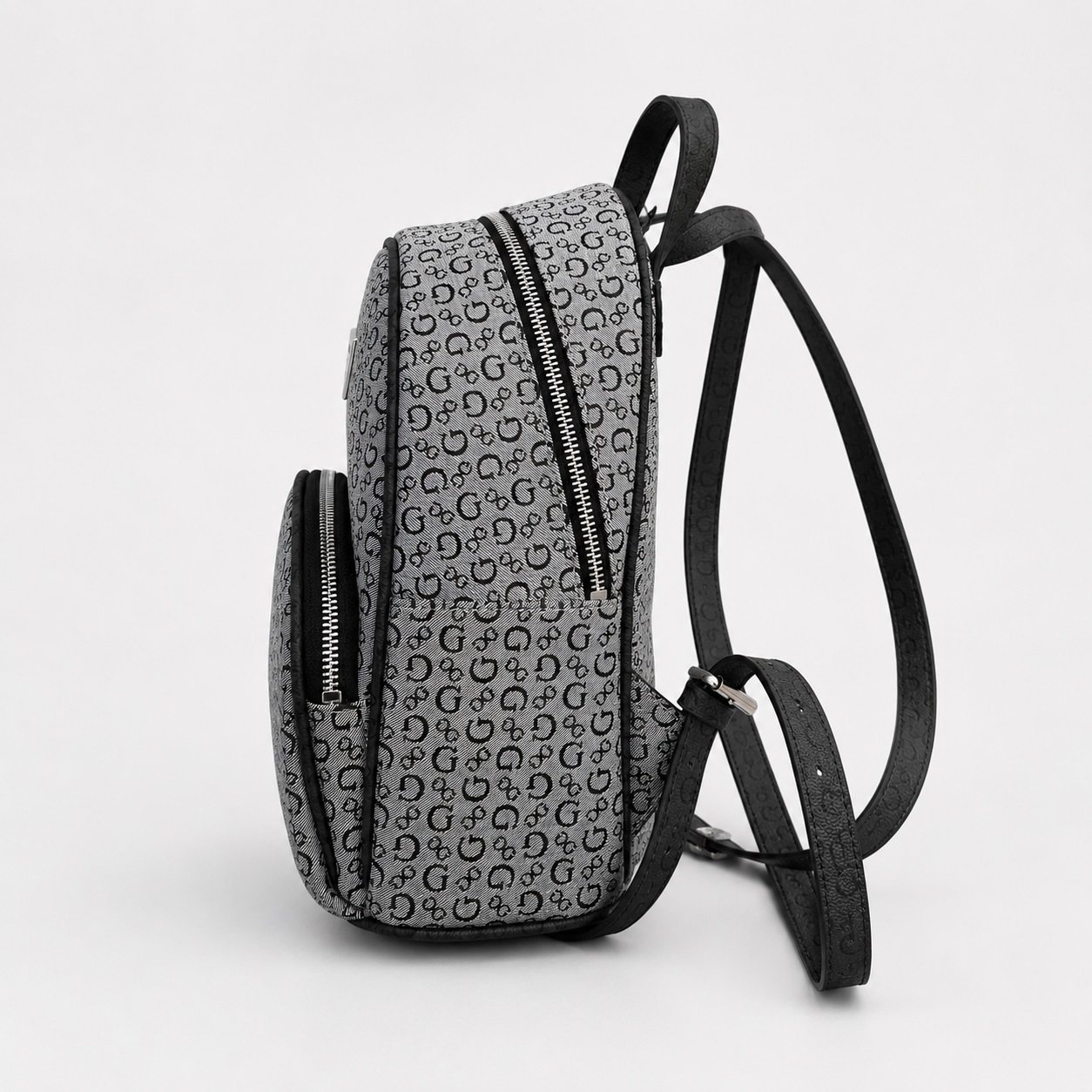Guess - Jillian Signature Black Multi Backpack - Image 3
