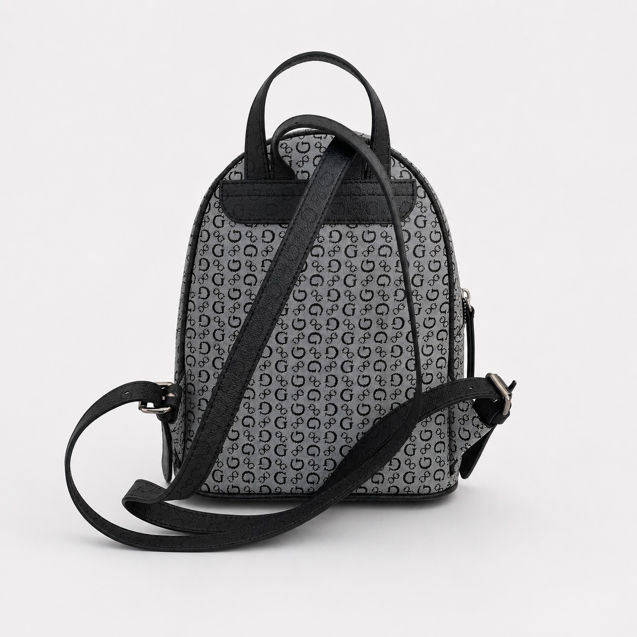Guess - Jillian Signature Black Multi Backpack - Image 4