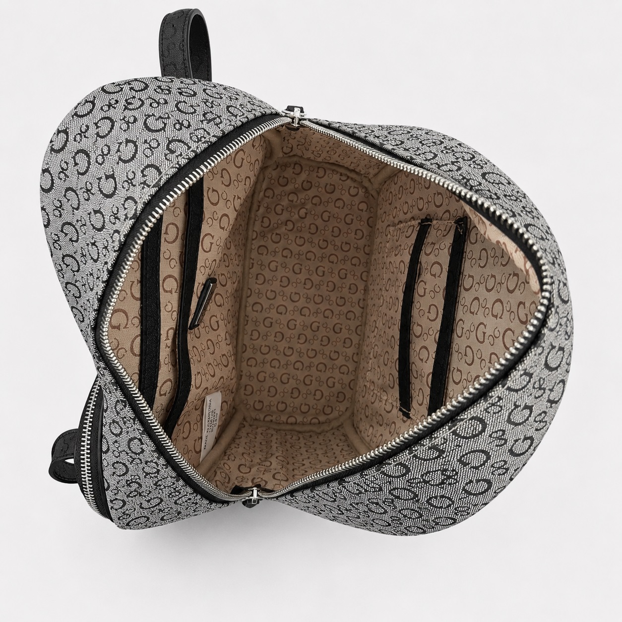 Guess - Jillian Signature Black Multi Backpack - Image 5
