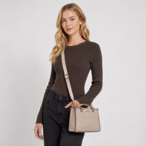 Guess - Sofia Mini Almond Signature Crossbody Bag
