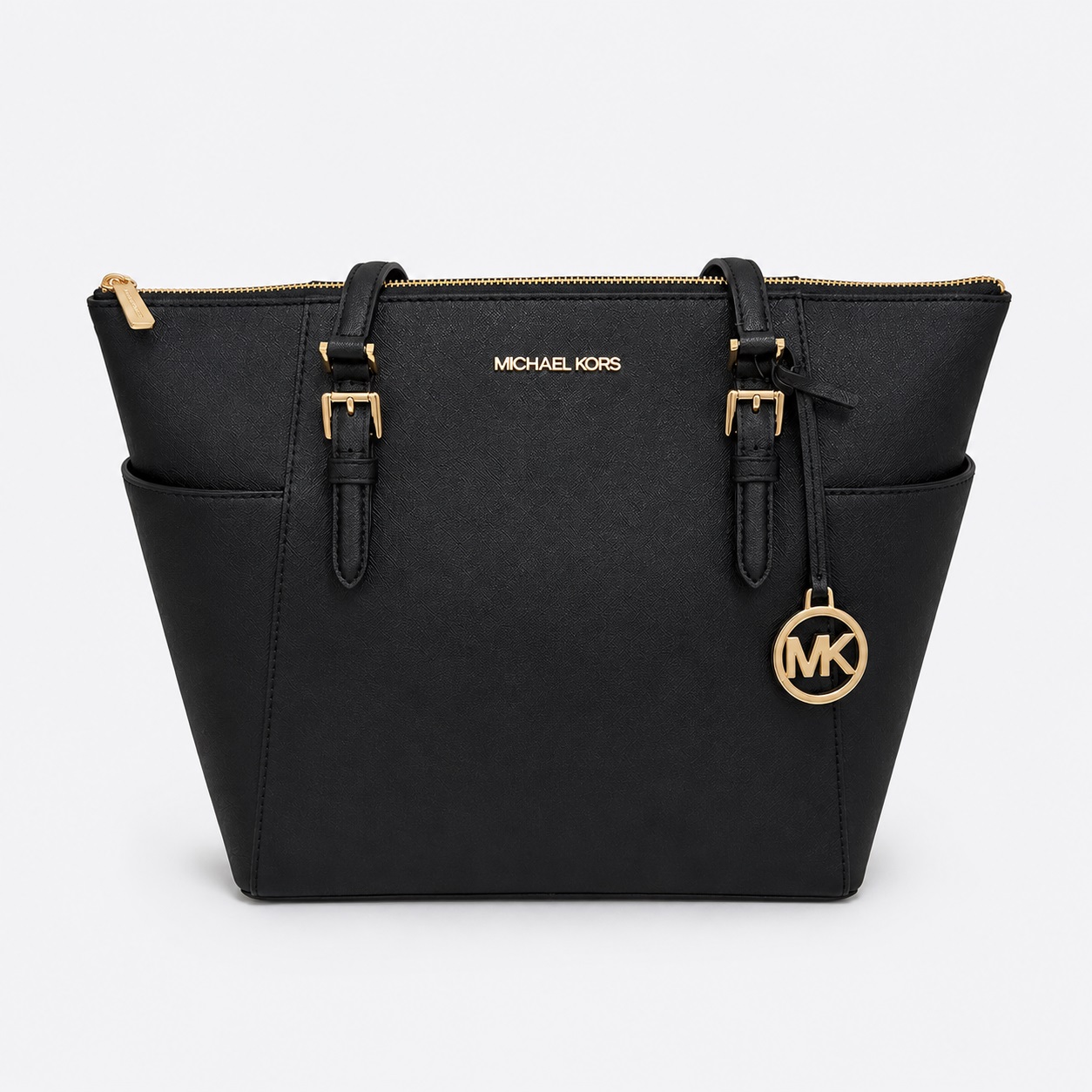 Michael Kors - Charlotte Large Black Tote Bag - Image 2