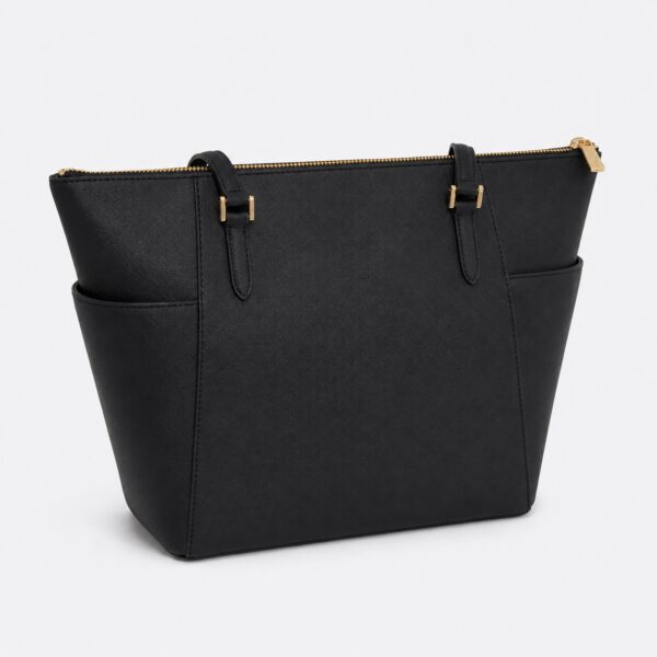 Michael Kors - Charlotte Large Black Tote Bag - Image 5