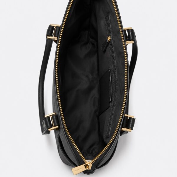 Michael Kors - Charlotte Large Black Tote Bag - Image 6