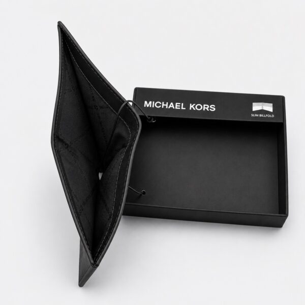 Michal Kors - Wallet Black Noir 86F5SMNF5B - Image 6