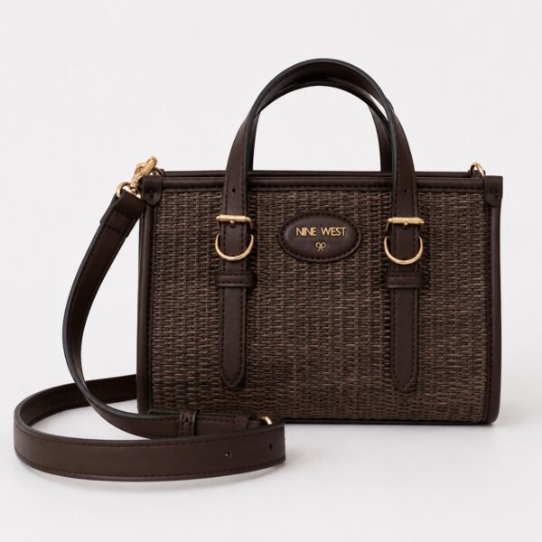 Nine West - Julietta Mini Brown Crossbody Bag - Image 2