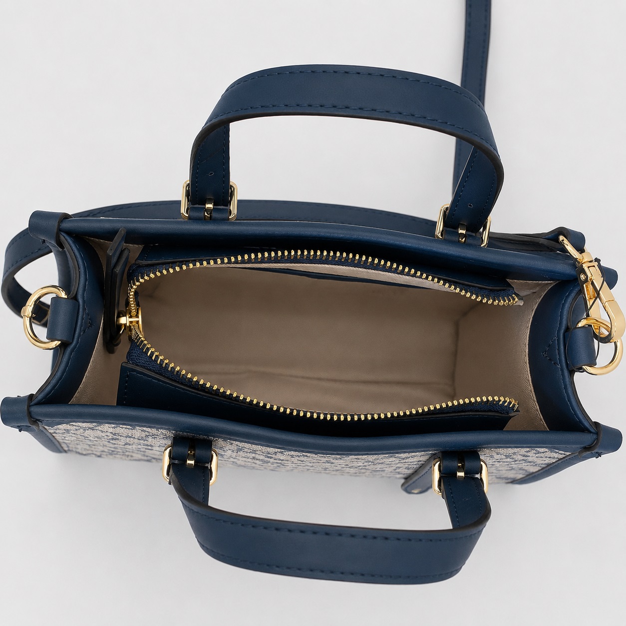 Nine West - Julietta Mini Navy Logo Crossbody Bag - Image 5
