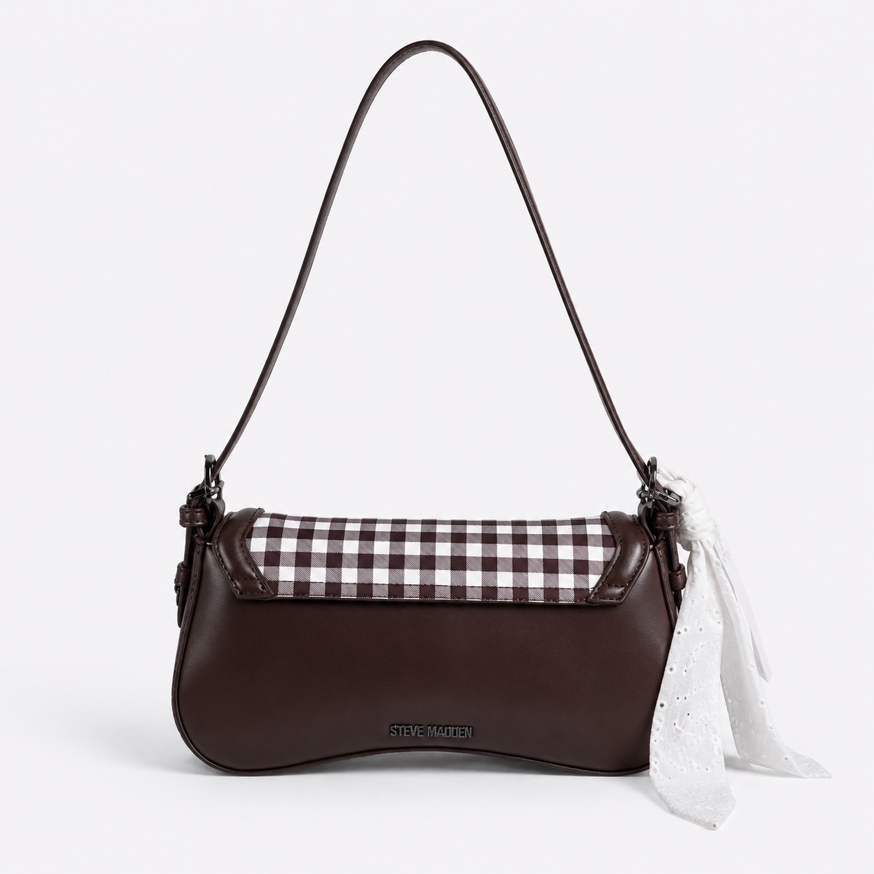 Steve Madden - Chocolate BTOOMSY Shoulder Bag - Image 4
