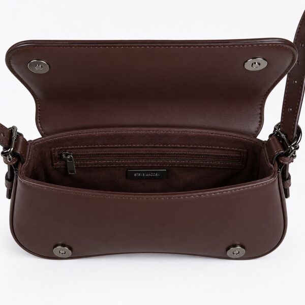 Steve Madden - Chocolate BTOOMSY Shoulder Bag - Image 6