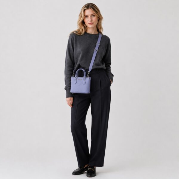 Steve Madden - Crossbody Mini Lavender Satchel - Image 1