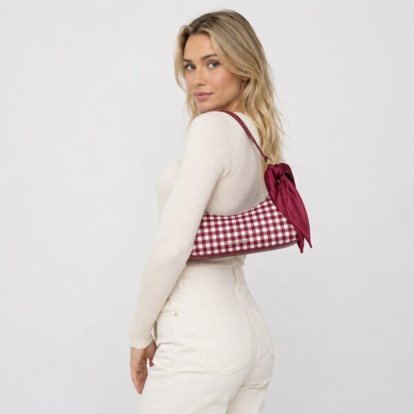 Steve Madder - BMABLE 2 Plum Shoulder Bag - Image 1